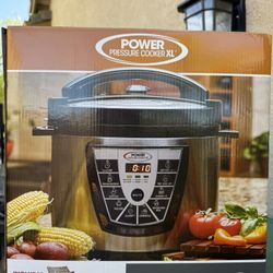 Power Pressure Cooker XL 8-Quart Electric Pressure Cooker 