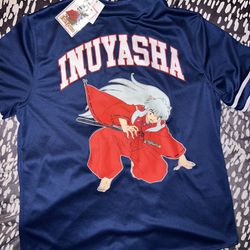 Anime Jersey Inuyasha Baseball Tee 