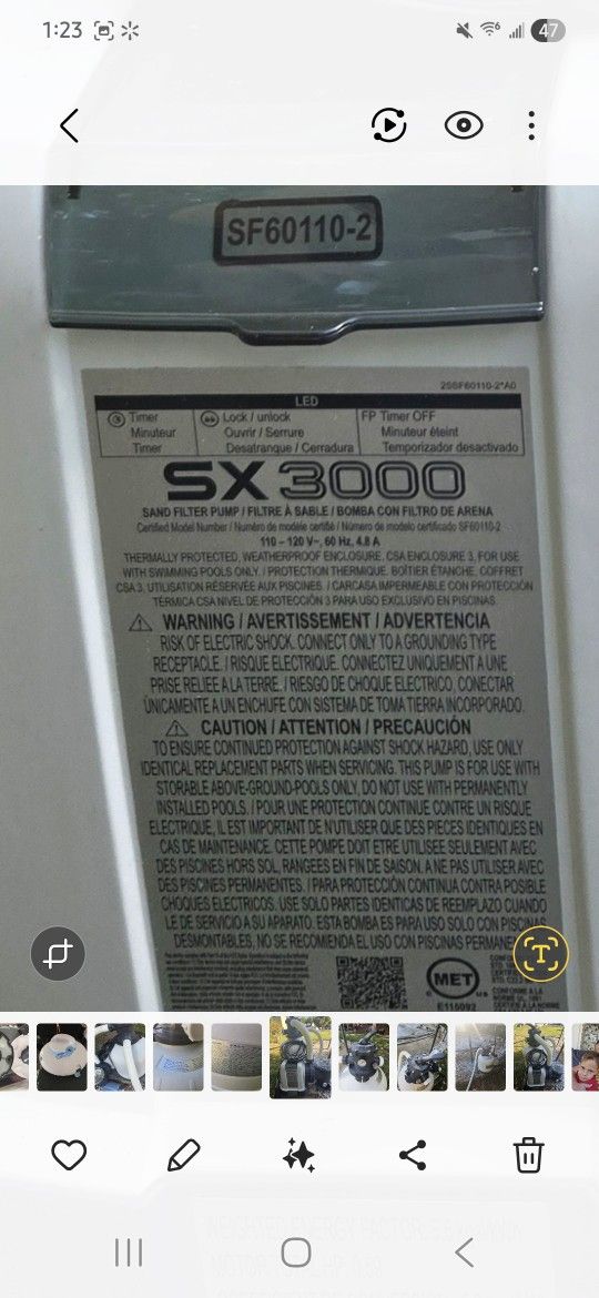 Intex Sand Filter Pump