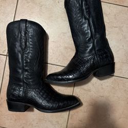 Ariat Benchmade caiman belly boots