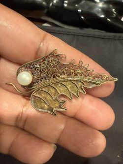 Sterling Silver Brooch