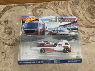 Hotwheels 2021 Toyota GR Supra Team Transport