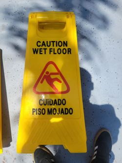 Wet Floor Signs