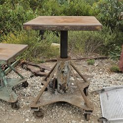 Vintage Lyon-Raymond Industrial Machinist / Welding Tables 
