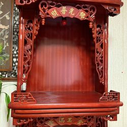 Chinese Altar Buddha Cabinet