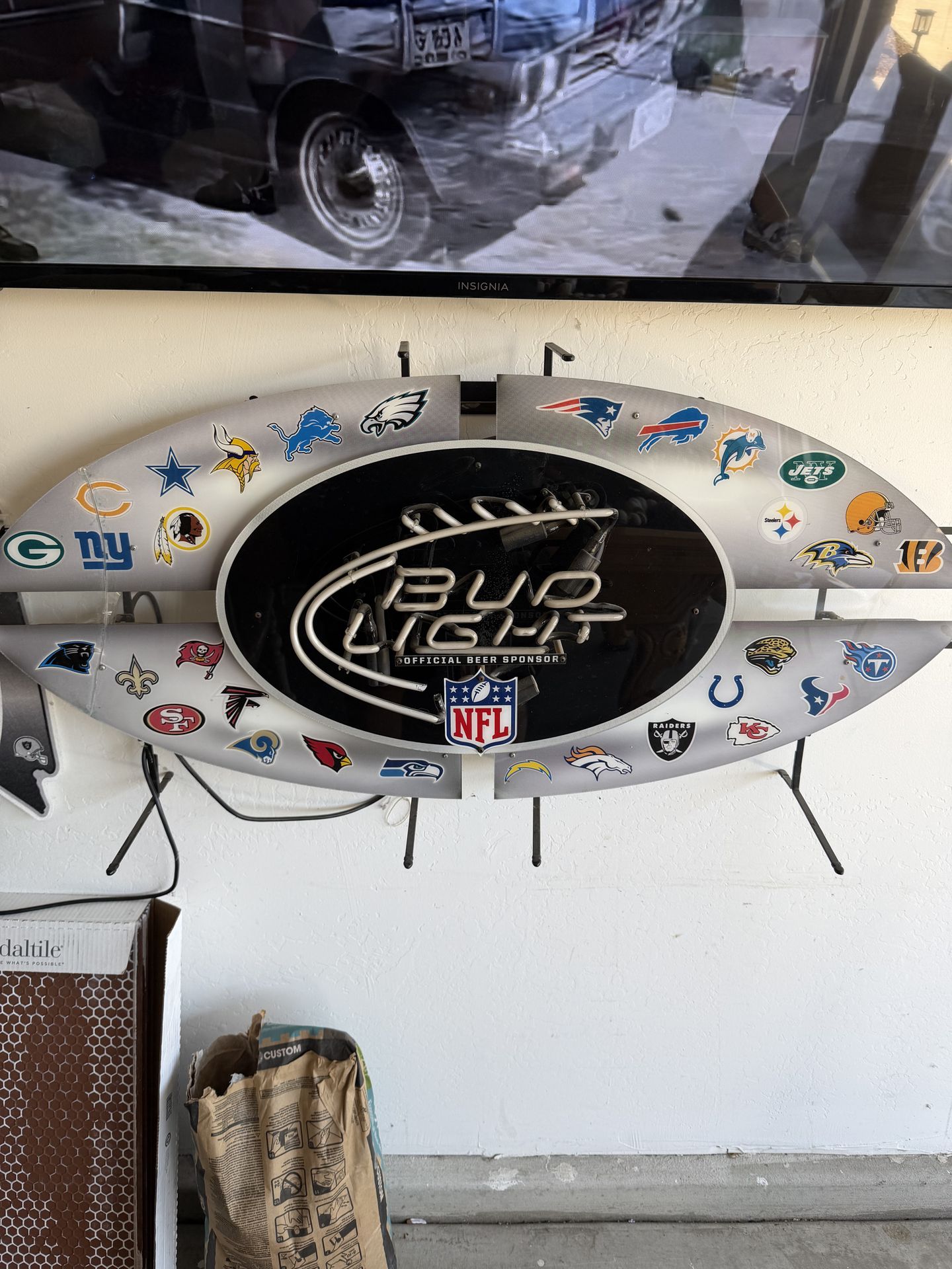 NFL Teams Neon Light