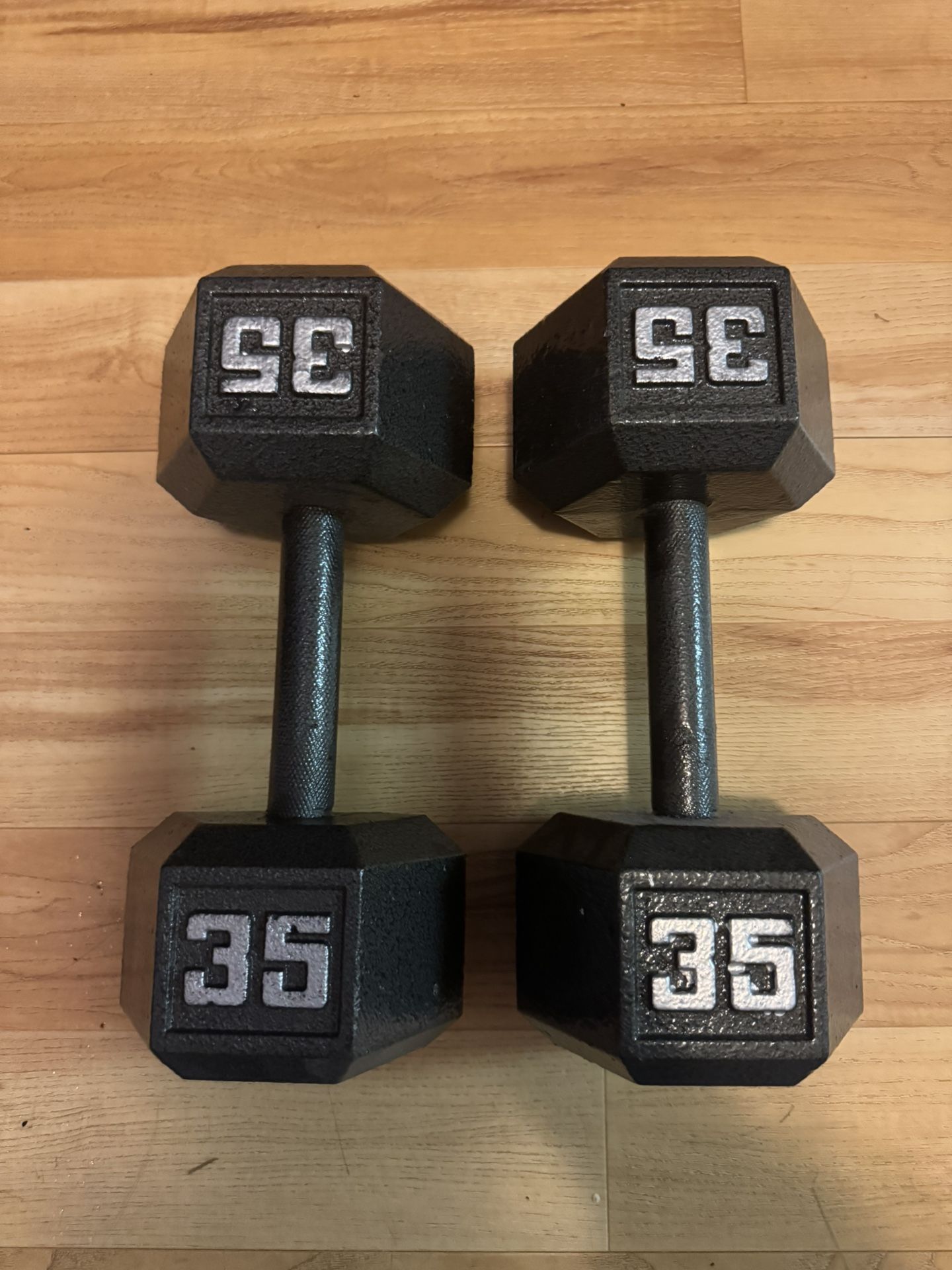 Dumbbells Weights 35 Lbs 2x