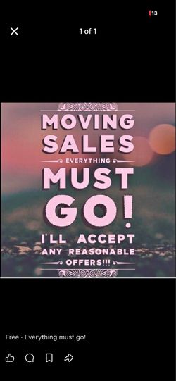 Selling everything on 7th May . Take all . Insane prices magnolia / pierce