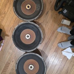 15" Cerwin Vega Strokers Subwoofers