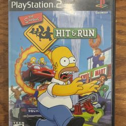 Simpsons Hit And Run For Ps2