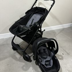 Safety 1st Grow And Go Stroller Car Seat Travel System 