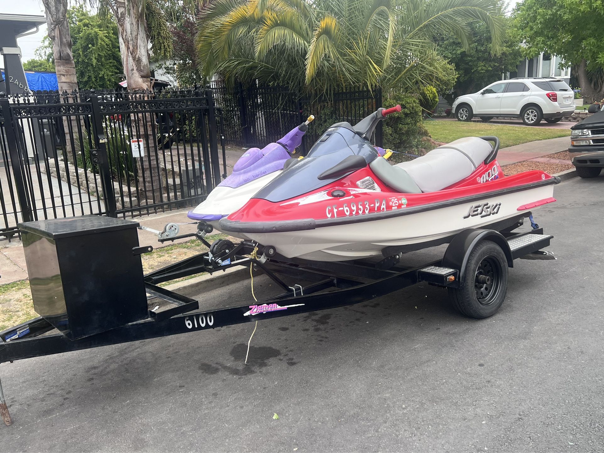 1999 Sea Do +1999 Kawasaki Sx 1100