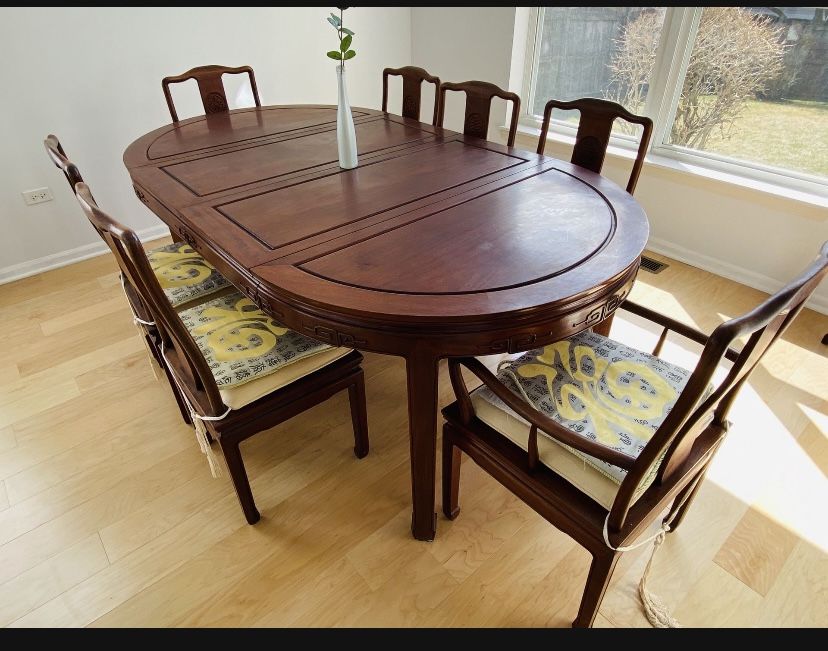 Rosewood dining table 