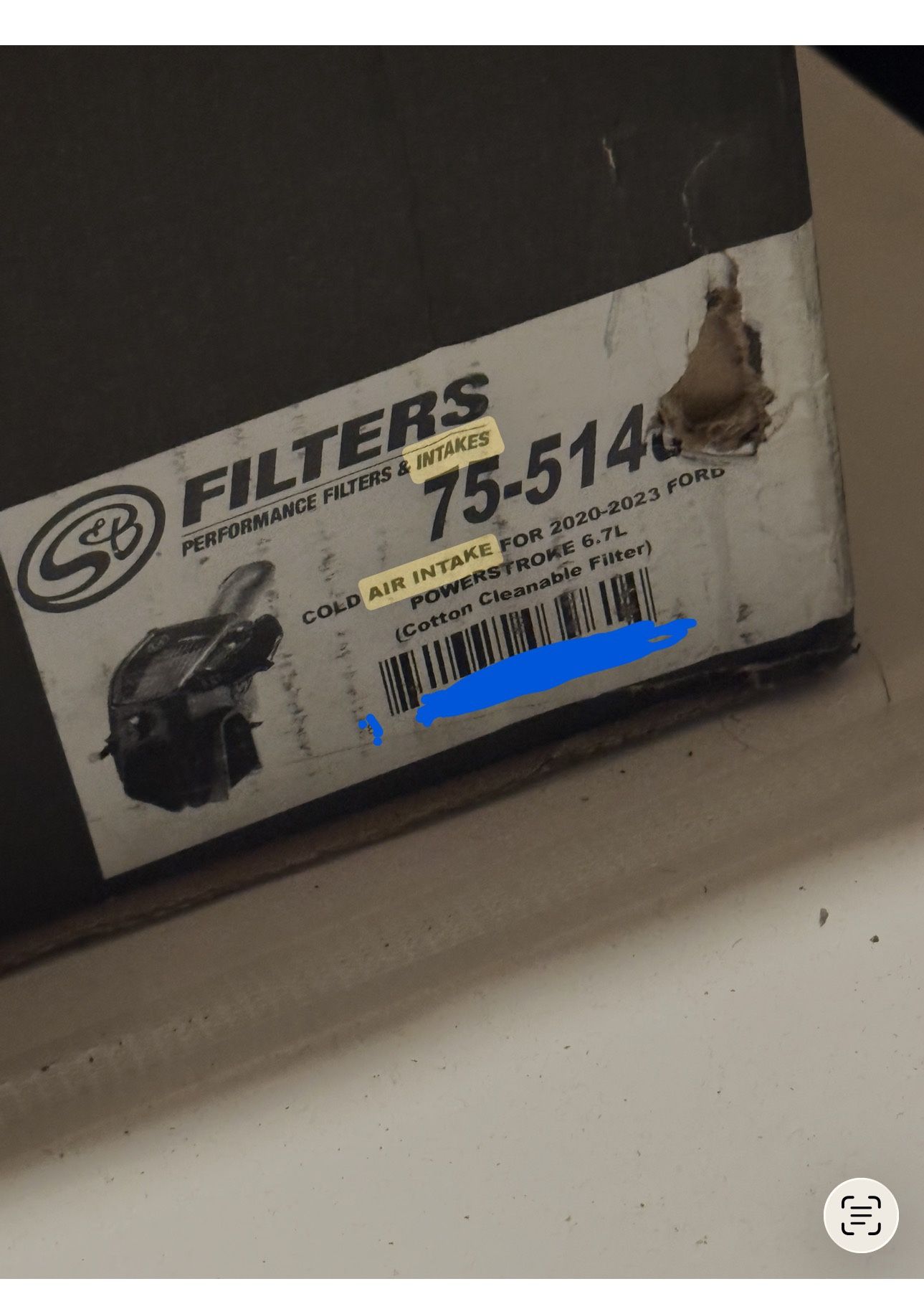 F250 Cold Air Intake