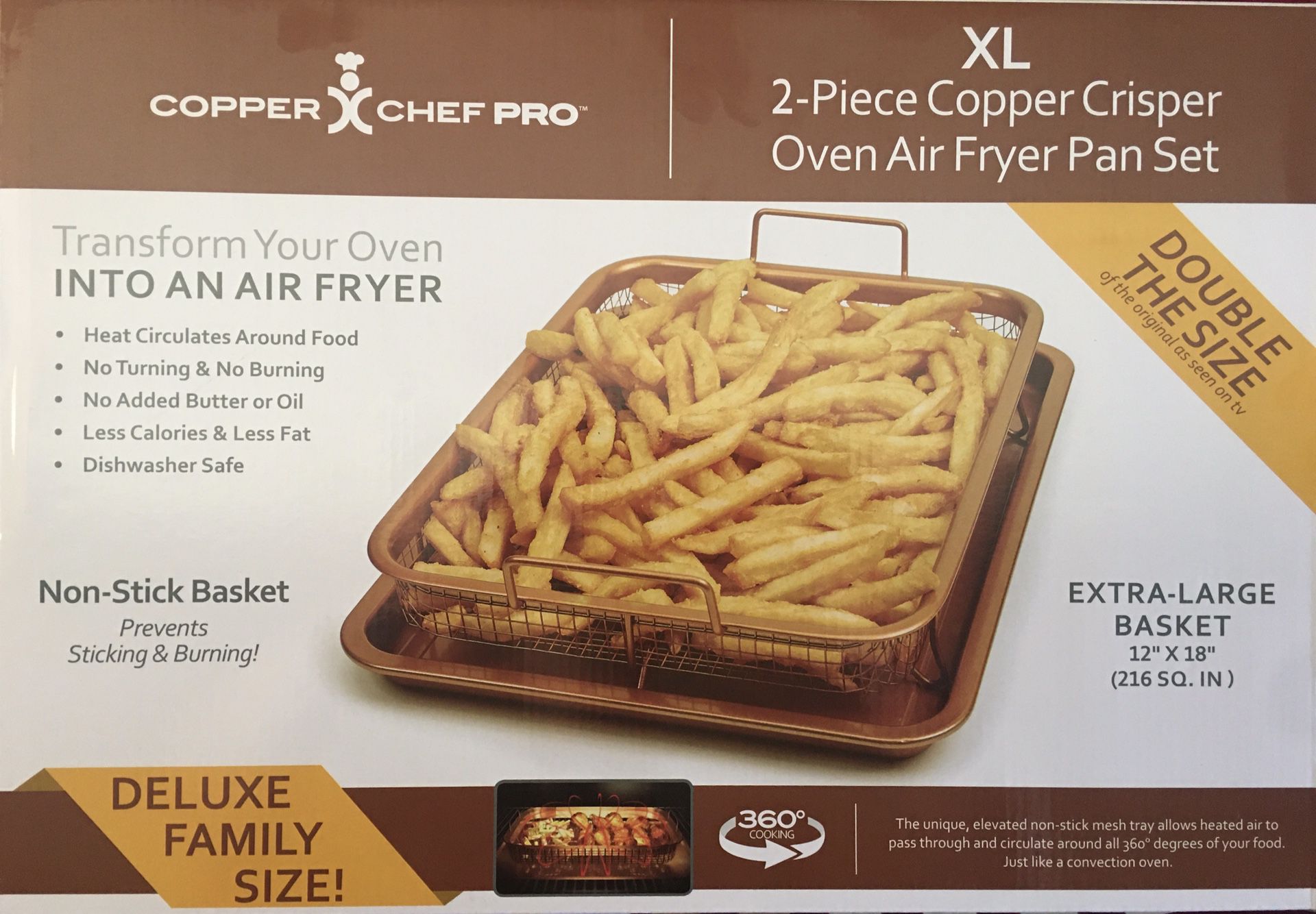Big Copper Air fryer as seen on tv 📺