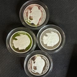 Silver buffalos