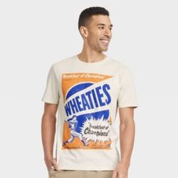 Goodfellow Men’s Wheaties Baseball T-Shirt Sz L 