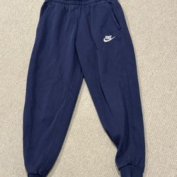 Youth Nike Sweatpants (Navy Blue)