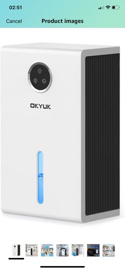 Dehumidifier, 95 oz dehumidifiers for home,1000 sq. ft Dehumidifiers for Bedroom with 7 Colors LED Light, Ultra Quiet & Auto Shut off dehumidifiers fo