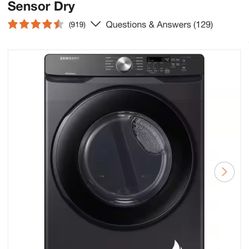 Samsung Gas Dryer 
