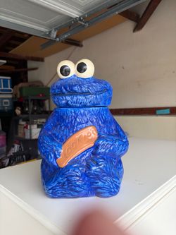 Sesame Street Cookie Monster Cookie Jar