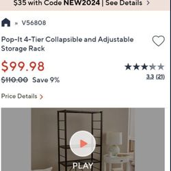 New Storage Shelf