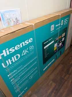 Hisense 85" R6 Series 4K UHD Roku TV