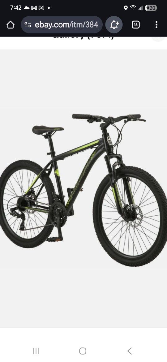 Schwinn Sidewinder Mountain Bike, 26-inch Wheels, 21 Speeds