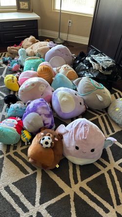 Squishmallows… various sizes