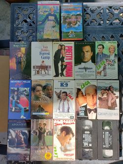 VHS MOVIES Cash Only