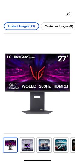 Lg Oled Gaming Monitor 