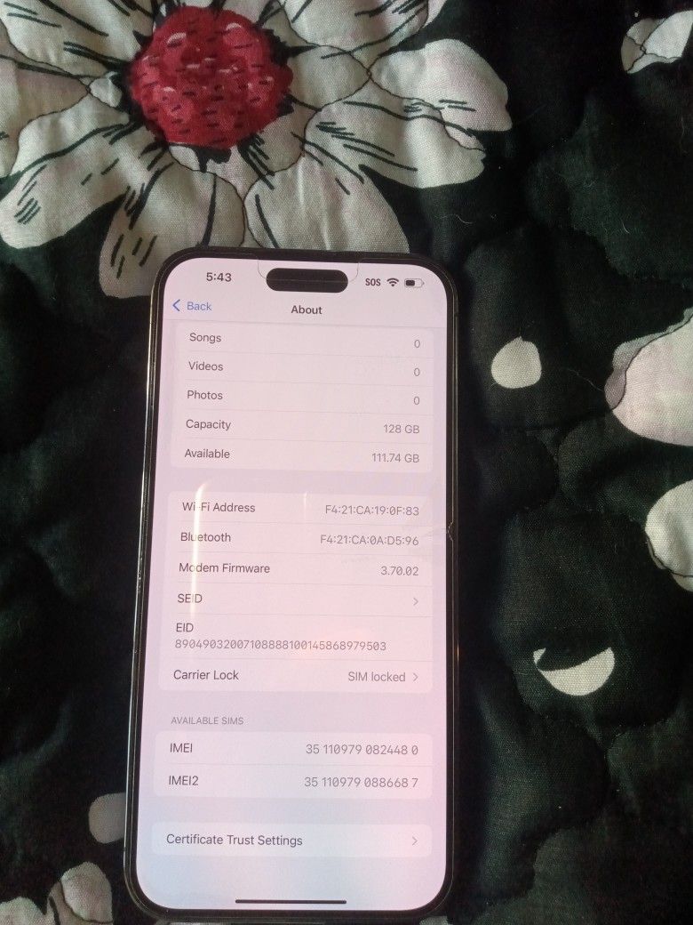 iPhone 14 Pro Max T, Mobile Or Metro PCs Only