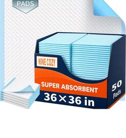 Dog Pee Pads Extra Large XXXL 36x36 48 Pack Super Absorbent & Leak-Proof Opened box.