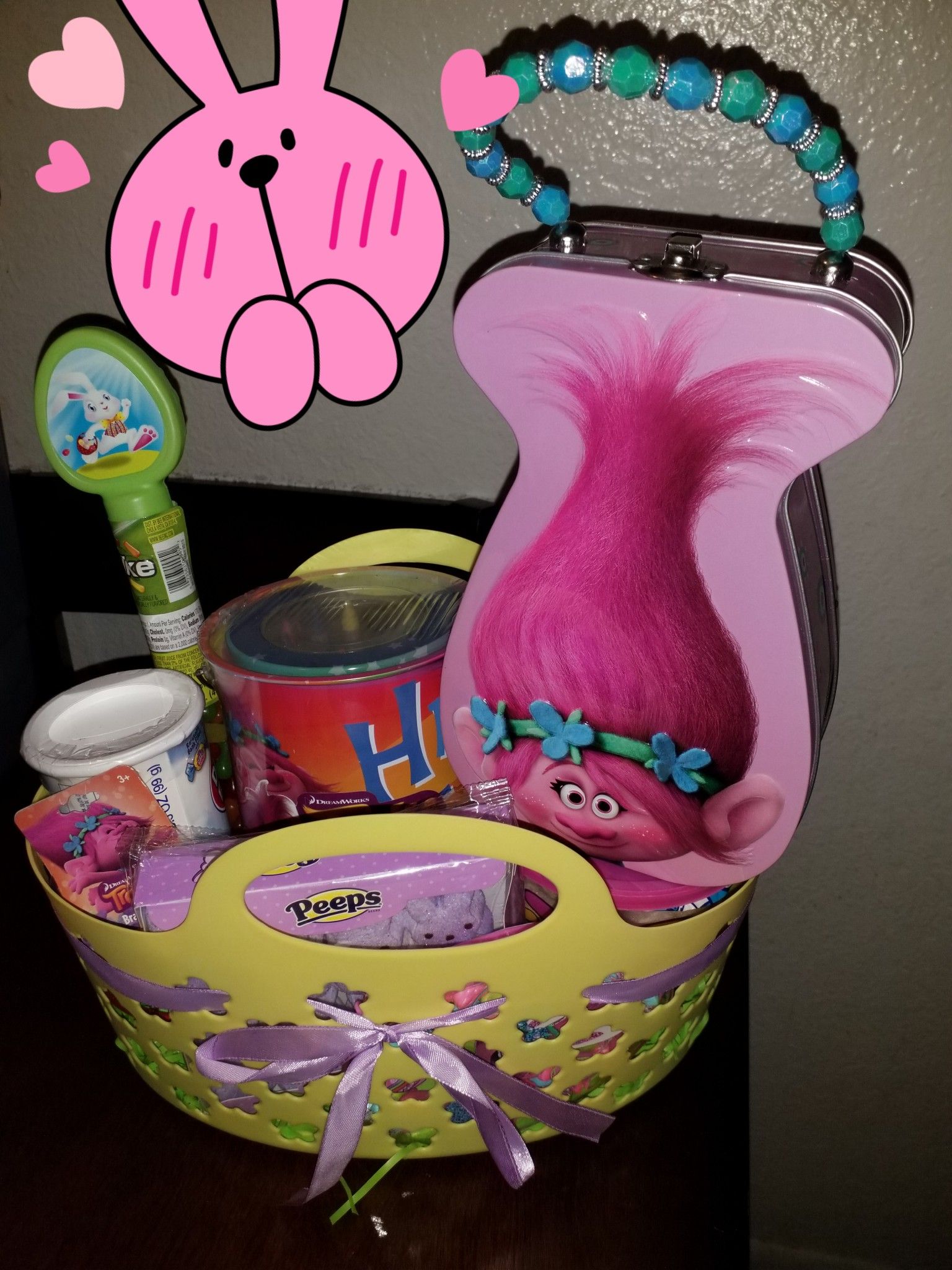 Trolls Easter baskets