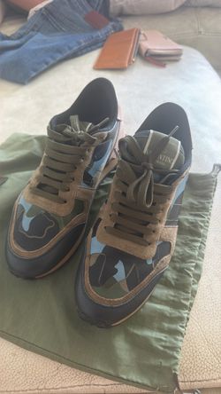 Valentino Garavani Camo Rockrunner Sneakers
