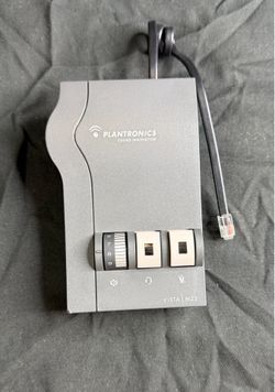 Plantronics Vista M22 Universal Telephone Headset Amplifier Audio Processor