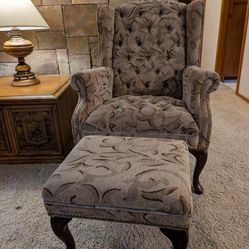 Chair And Ottoman