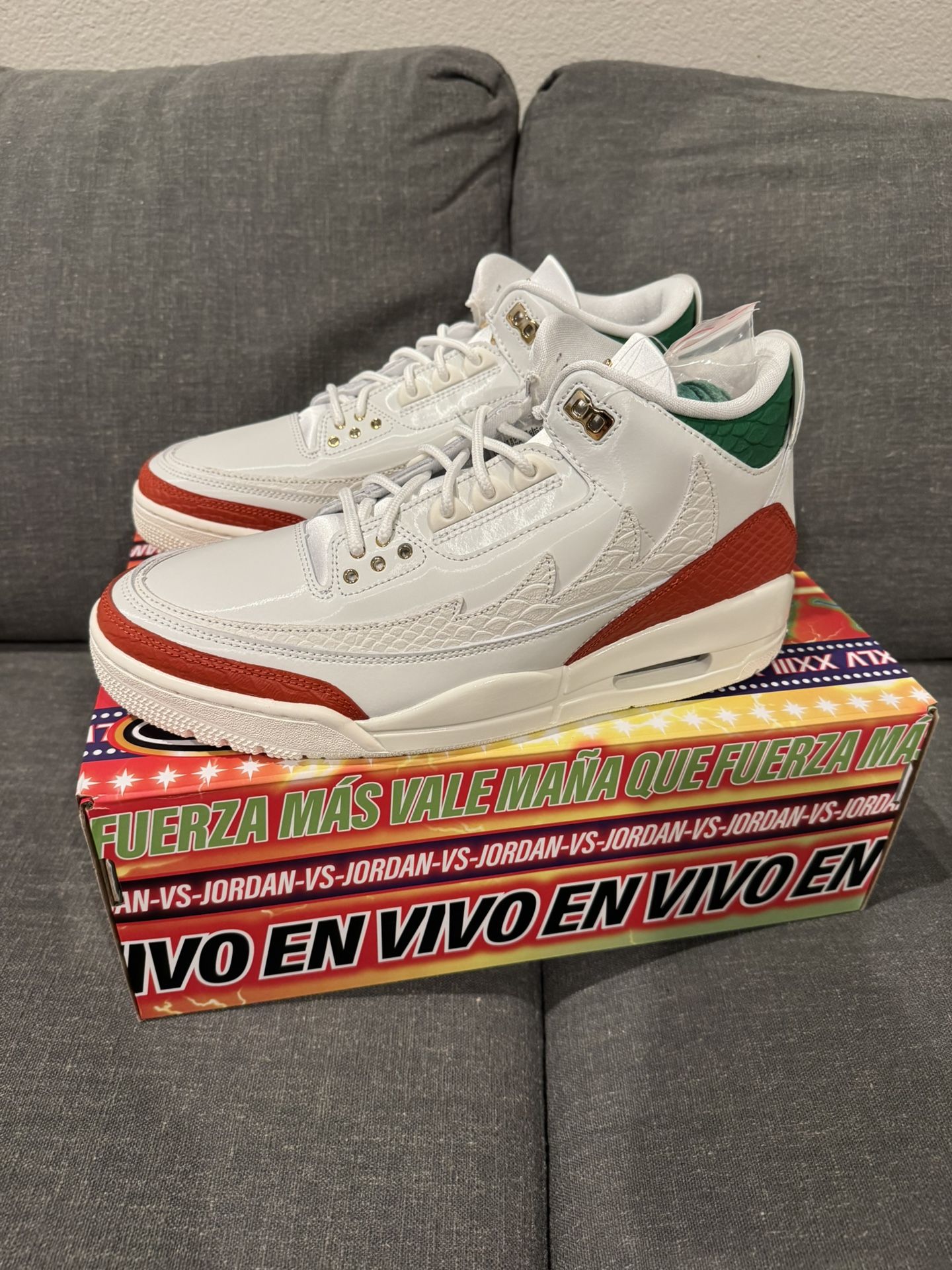 Jordan 3 Retro “El Vuelo” Summit White