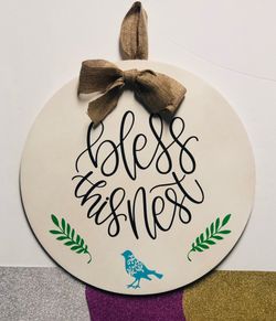 Home decor sign