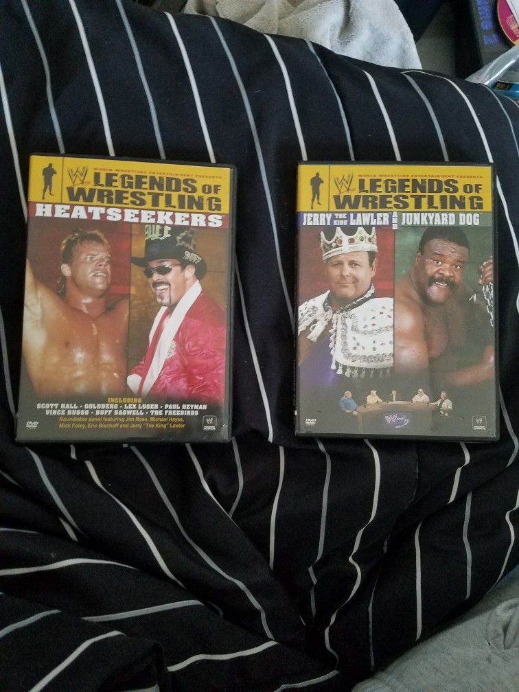Wwe Legends of Wrestling Dvds