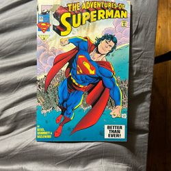 Collectible Superman Comic Book 