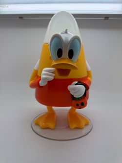 Disney Parks Donald Duck Candy Corn Sipper Cup with Lanyard Halloween 2022