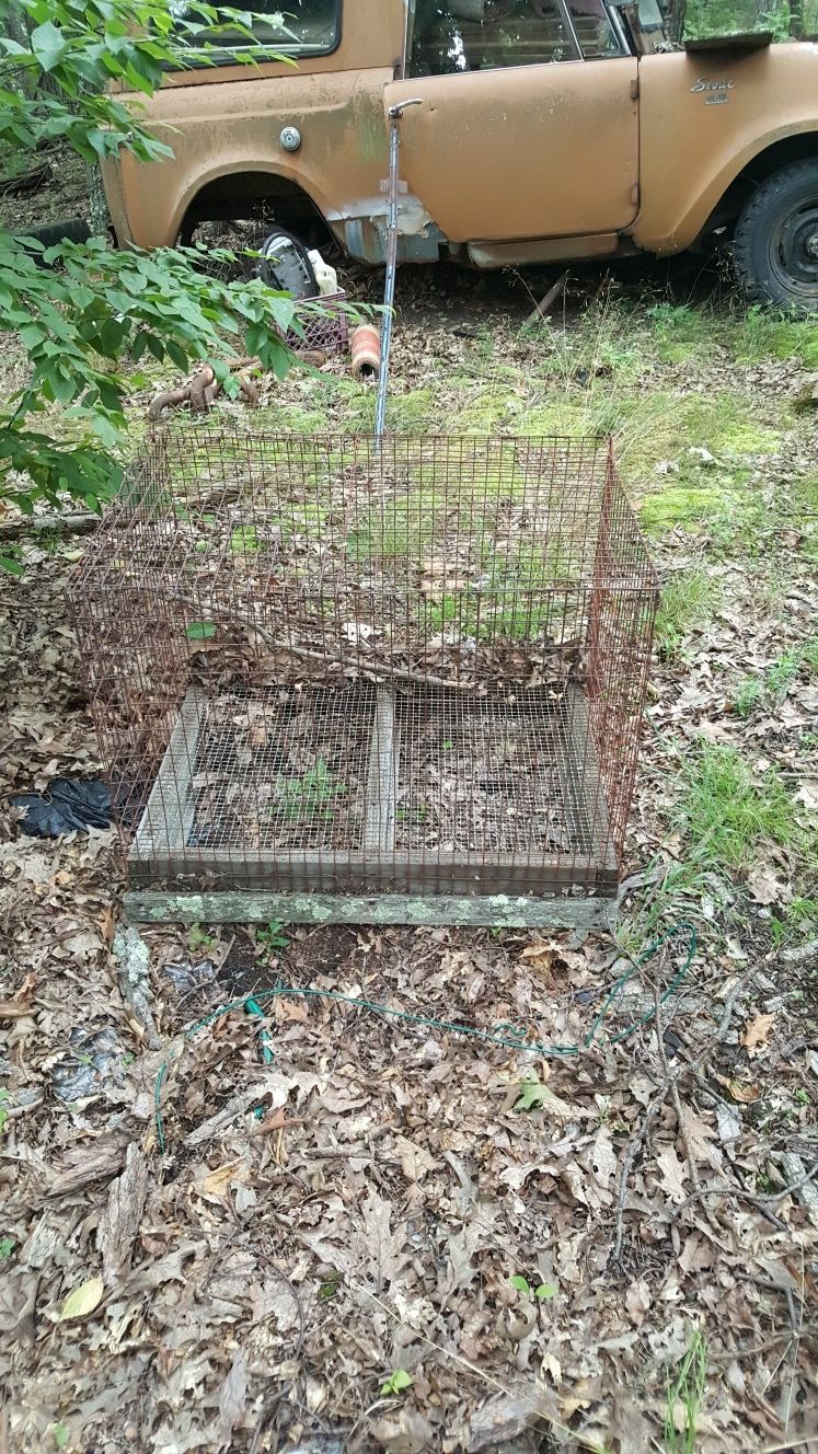 Cage for outdoor pets