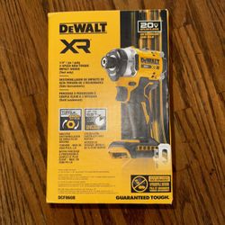 DEWALT XR 20-volt max 1/4-in Brushless Cordless Impact Driver