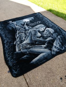 Ride or Die Fleece Blanket  (Queen)