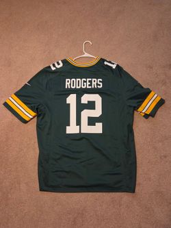 Nike Aaron Rodgers #12 Green Bay Packers Jersey