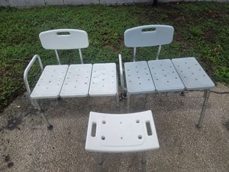 Bathroom chairs like new condition