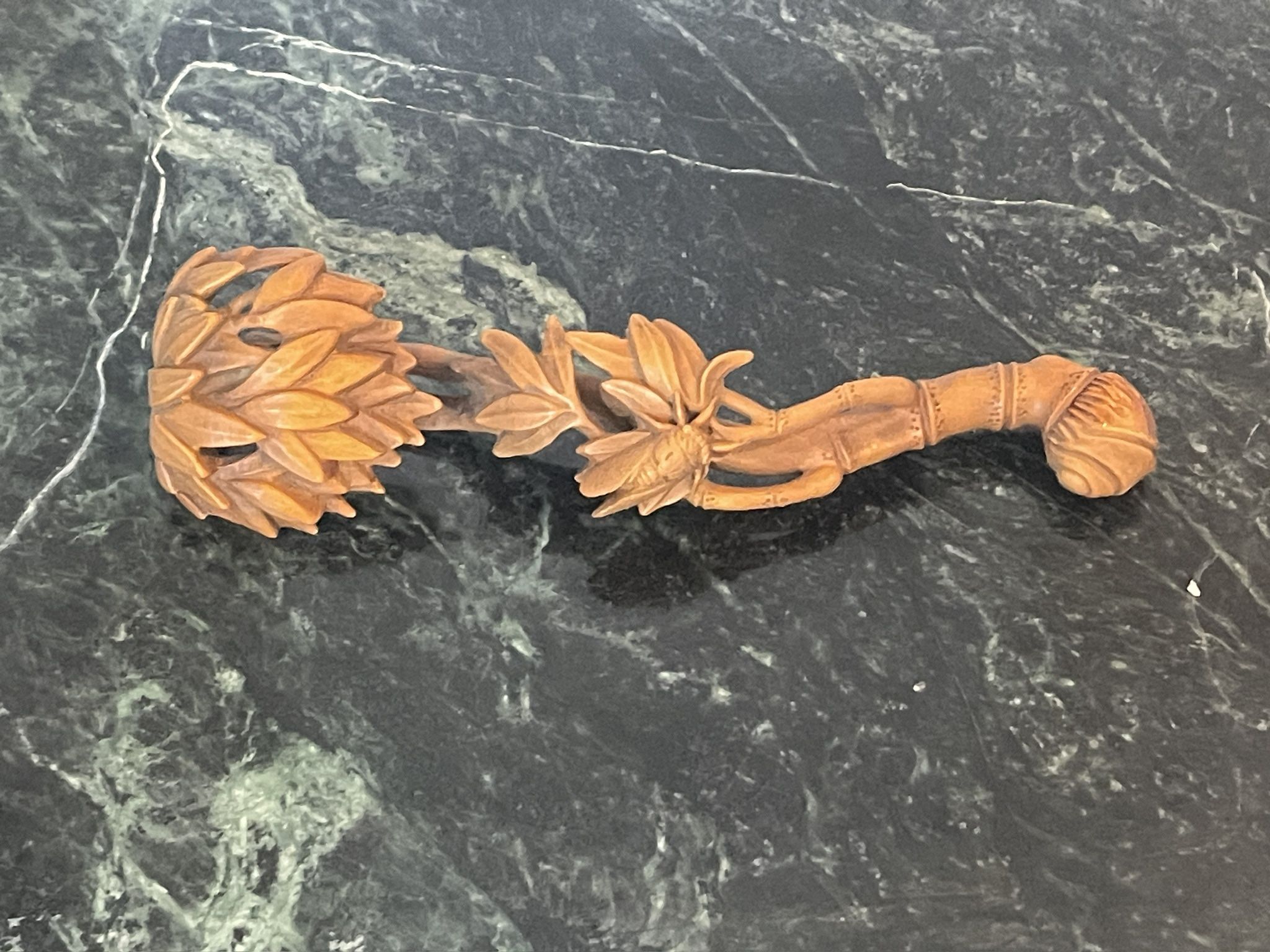 Chinese Boxwood Carved Ruyi
