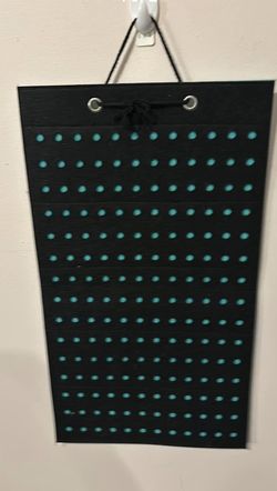 Like New Croc Charm Hanging Organizer 