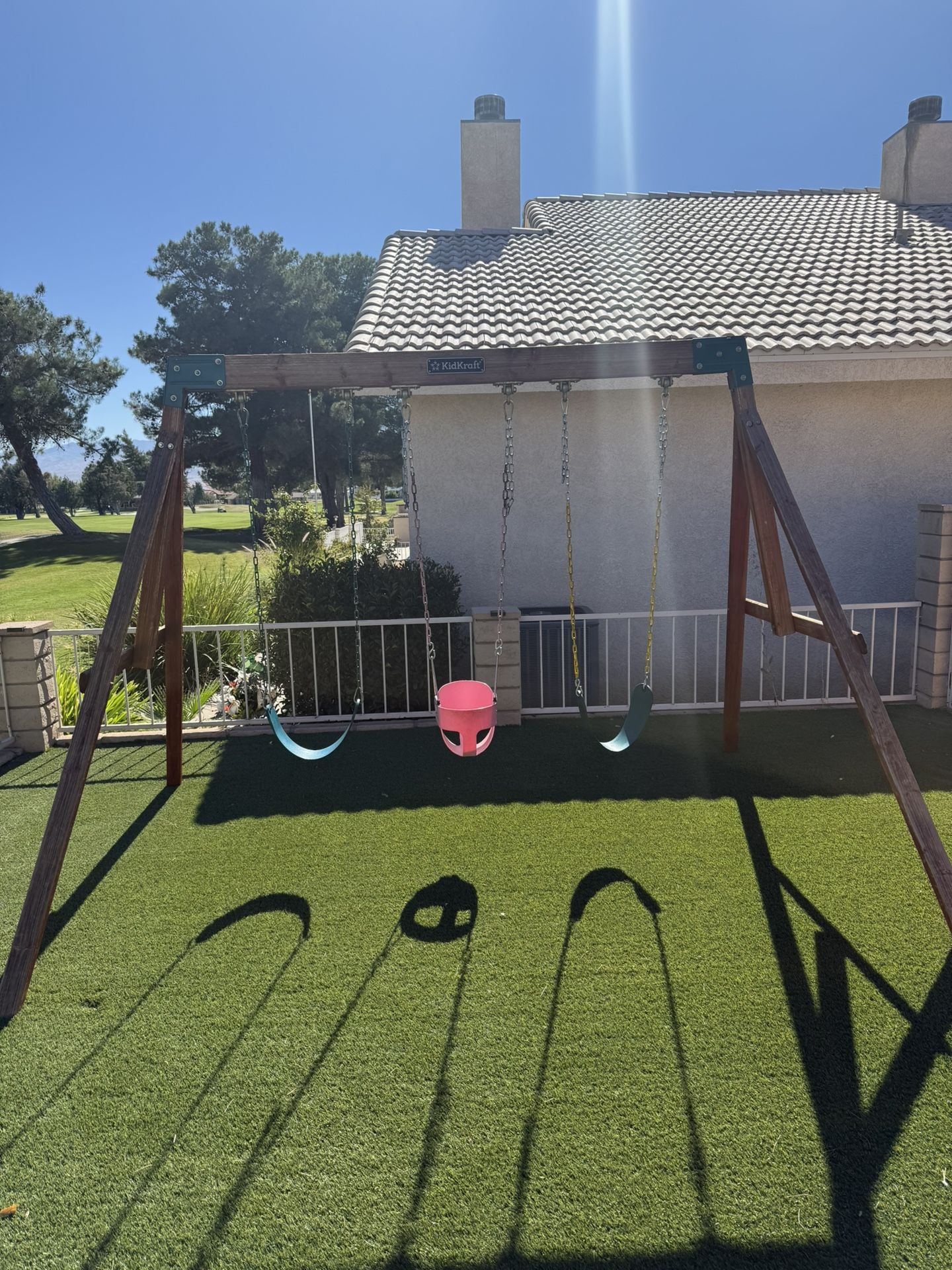 Kid Kraft Swing Set.